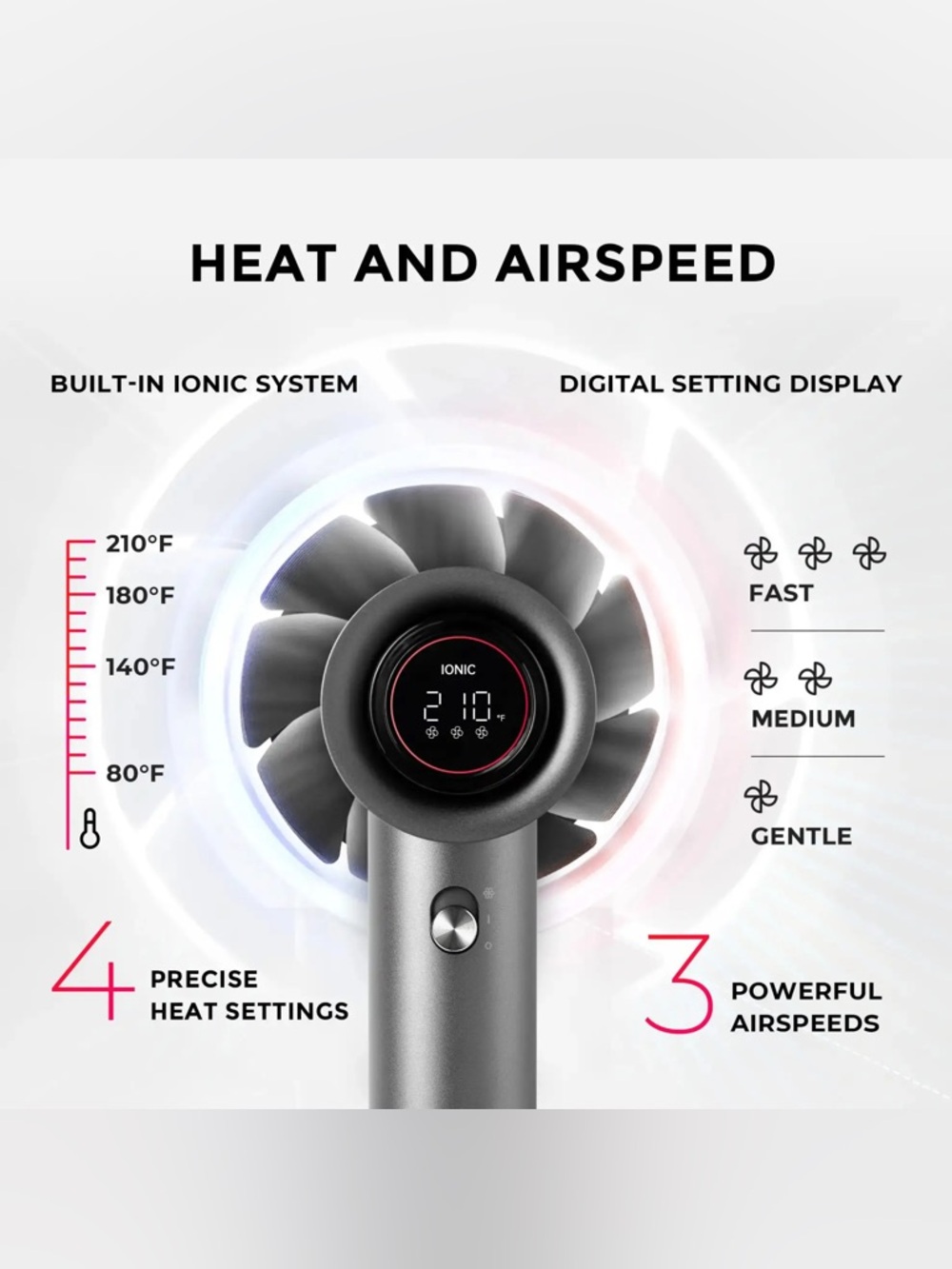 Tymo AirHype Hair Dryer - Picture 3 of 4